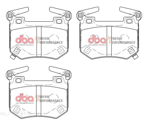 DBA Extreme Performance brake pads DB15004 Kia Stinger rear