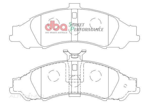 DBA Street Performance brake pads DB1331 Chevrolet, Holden & HSV front