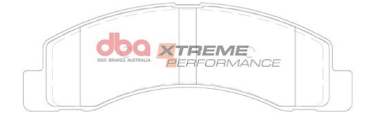 DBA Extreme Performance brake pads DB1731 Ford F250 & F350 front