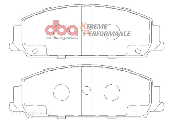 DBA Extreme Performance brake pads DB1765 Holden Calais, Caprice, Commodore & Statesman VE front