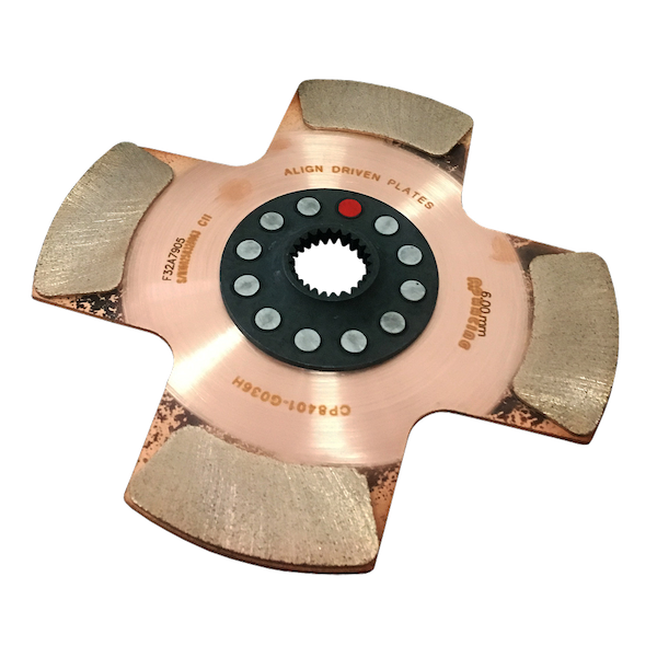 CP8401 - 4 Paddle Back to Back (Ø184mm x 6.00mm) plates