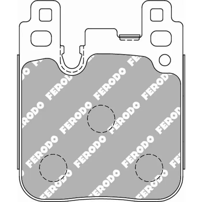 Ferodo Rear Brake Pads FCP4663 - BMW Rear M2 & M3 F Series