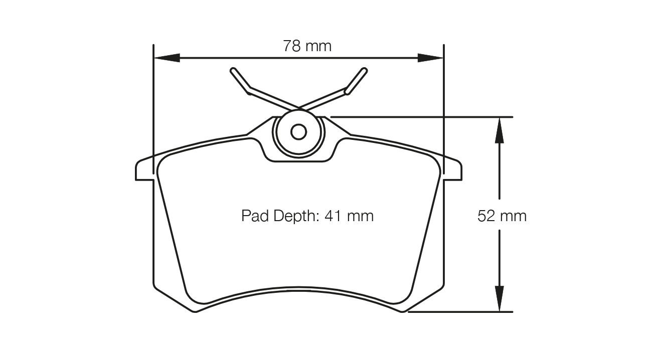 PAGID RACING BRAKE PADS U1158 AUDI,VOLKSWAGEN REAR