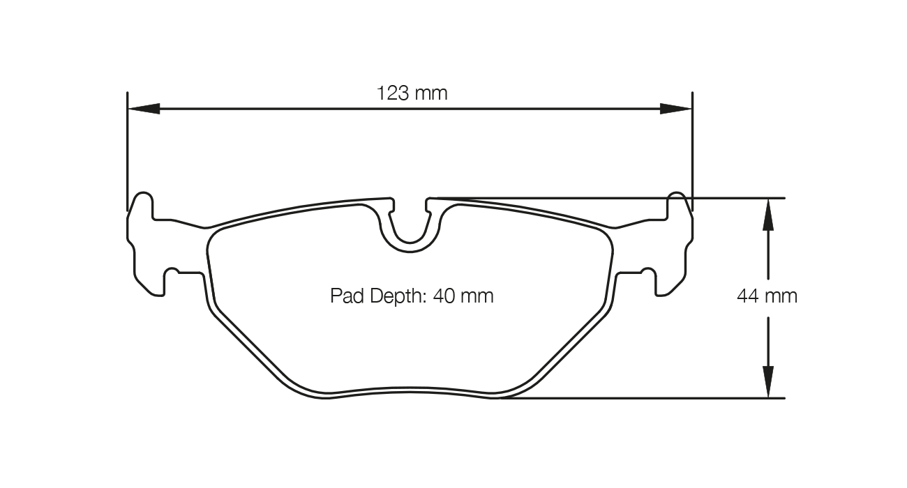 PAGID RACING BRAKE PADS U1285 BMW E36 & E46 VARIOUS REAR