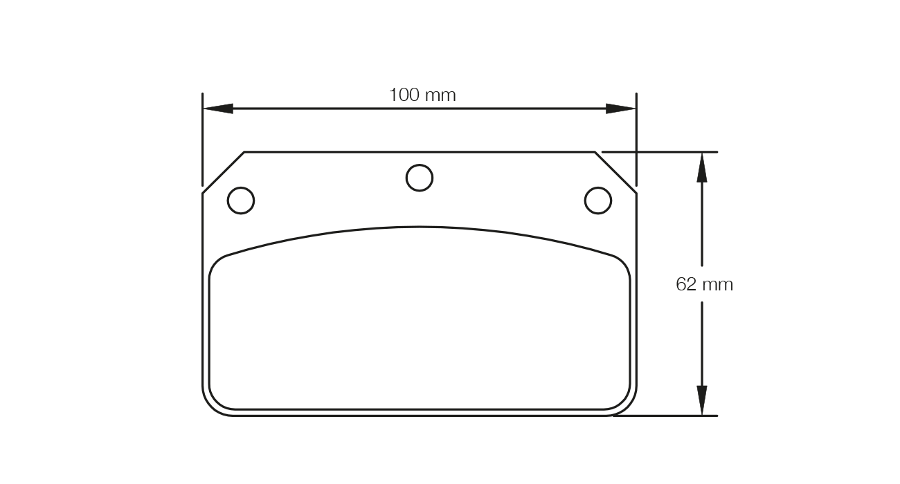 PAGID RACING BRAKE PADS U1796 OUTLAW,WILWOOD CALIPERS