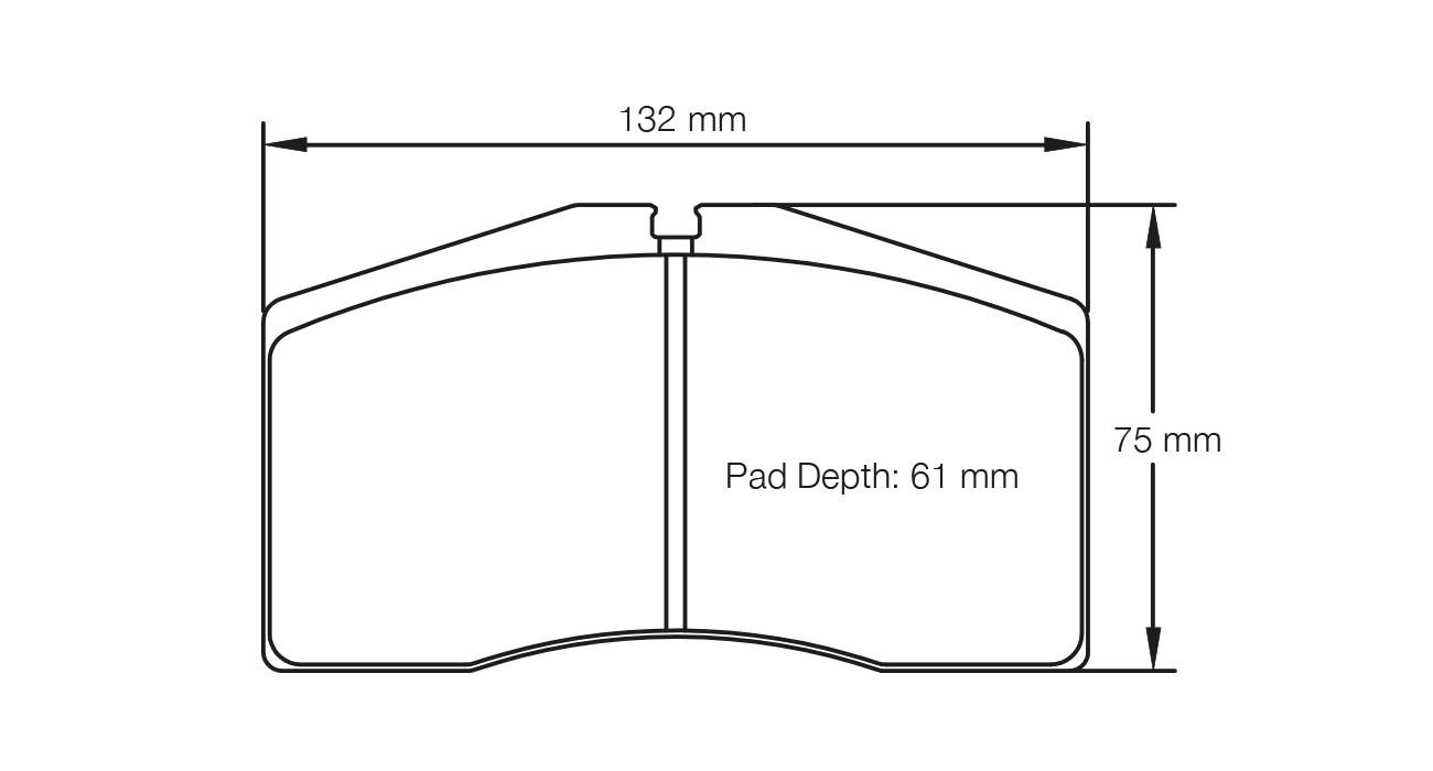 PAGID RACING BRAKE PADS U1842 PORSCHE 928/959/964/968/993, AUDI S8 FRONT