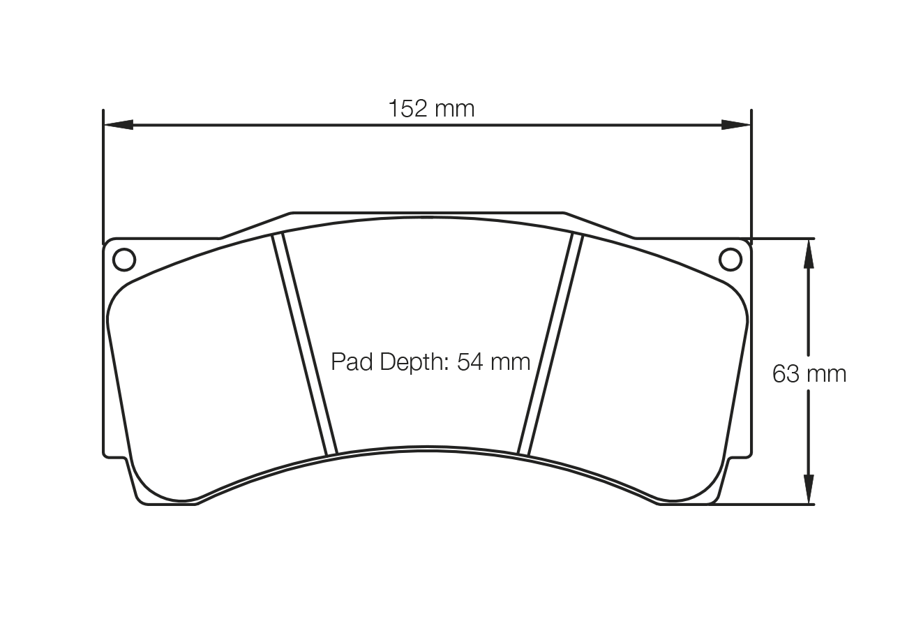 PAGID RACING BRAKE PADS U1904 TO FIT VARIOUS AP RACING VARIOUS CALIPERS