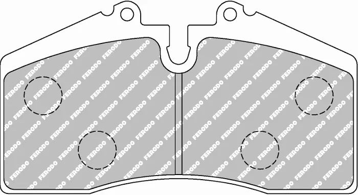 Ferodo DS Performance Brake Pads FDSE6022 - Holden Front (Harrop Calipers)