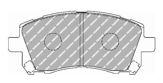 Ferodo DS3000 Brake Pads FCP1327 Subaru Impreza, Legacy & Outback (BL-BP) Front