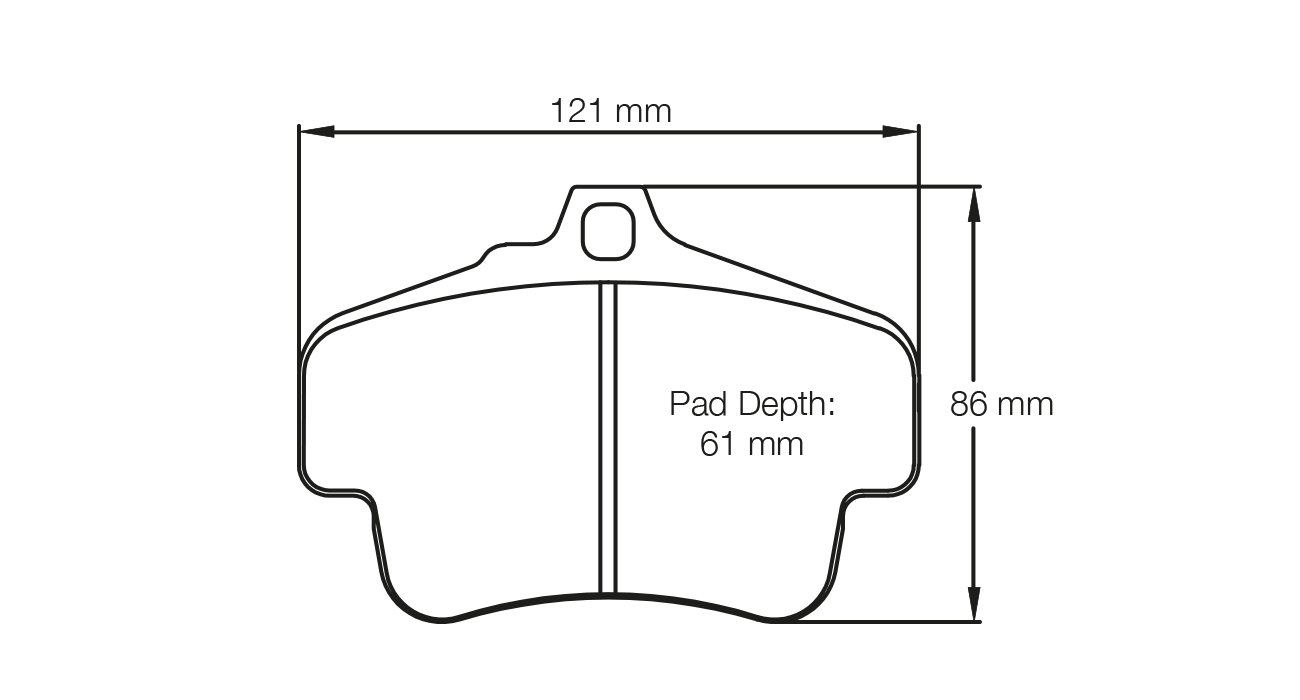 PAGID RACING BRAKE PADS U2405 PORSCHE 996/977 & CAYMAN, BOXTER VARIOUS FRONT & REAR