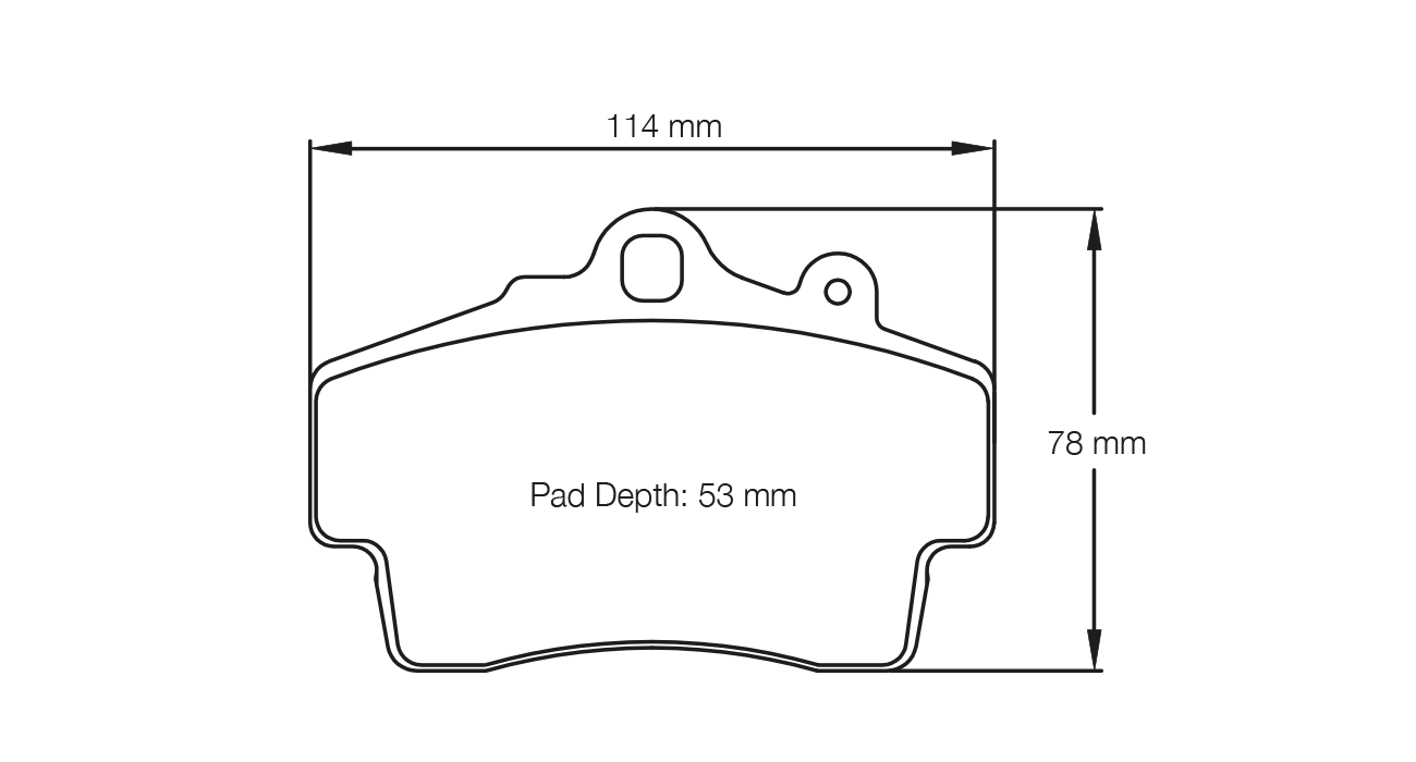 PAGID RACING BRAKE PADS U2407 PORSCHE BOXTER 986 & 987 FRONT