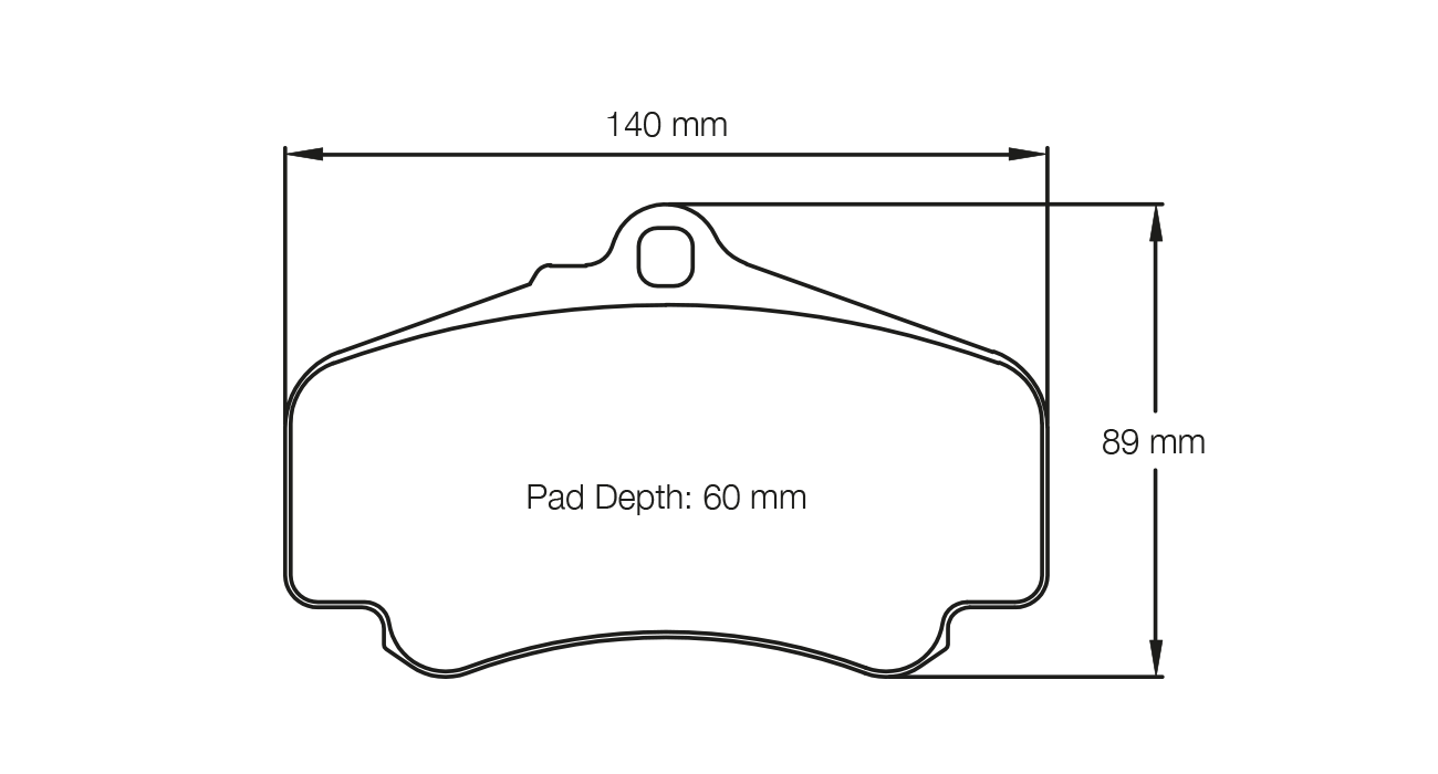 PAGID RACING BRAKE PADS U2474 PORSCHE 996 & 997 VARIOUS FRONT