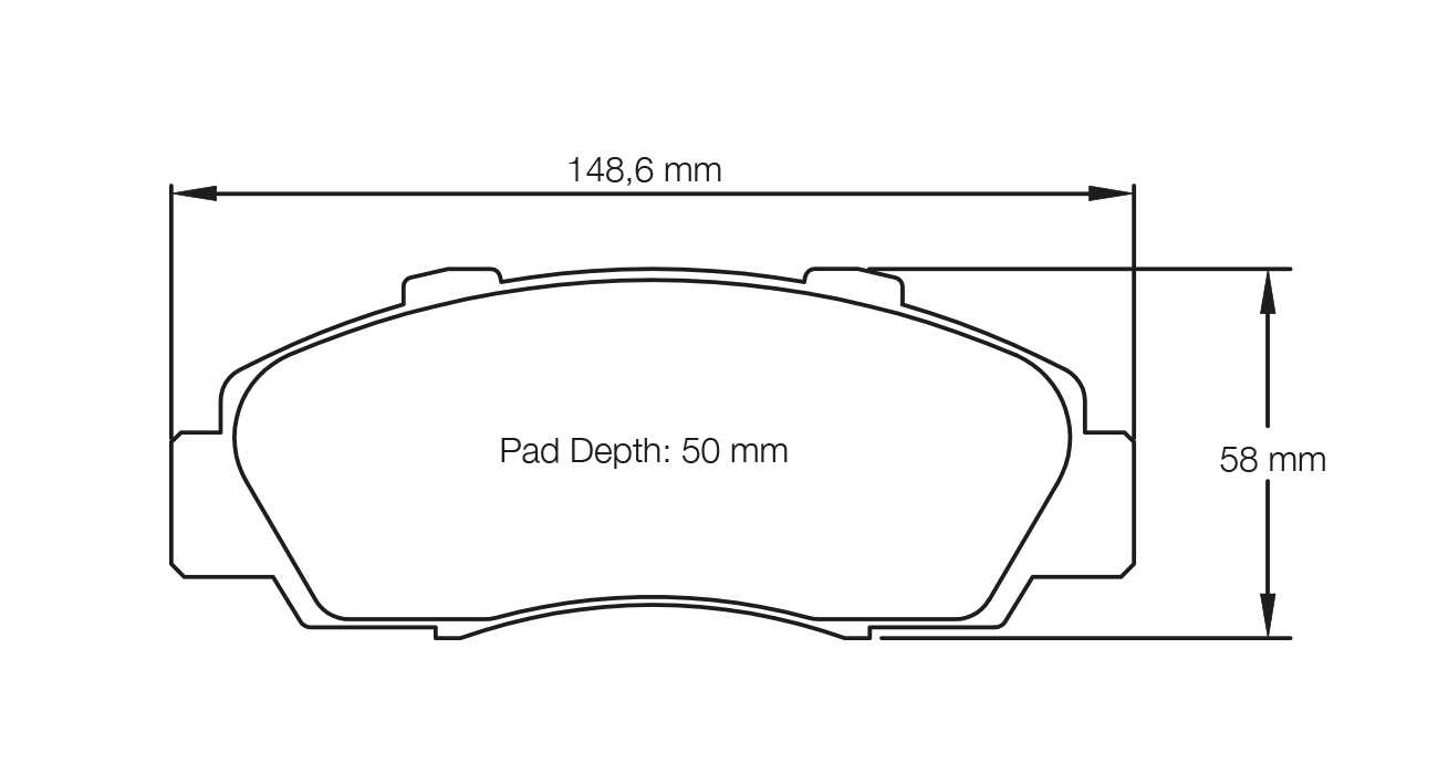 PAGID RACING BRAKE PADS U2623 HONDA ACCORD & INTEGRA TYPE R DC2 FRONT