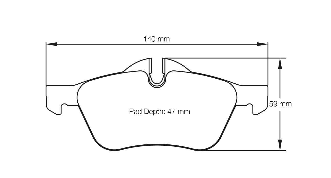 PAGID RACING BRAKE PADS U2959 BMW MINI COOPER FRONT