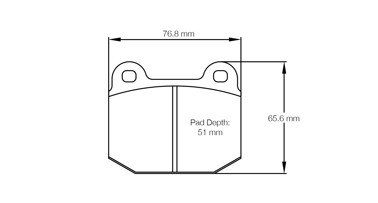 PAGID RACING BRAKE PADS U4507 LOTUS ESPRIT, OPEL KADETT/ASCONA FRONT