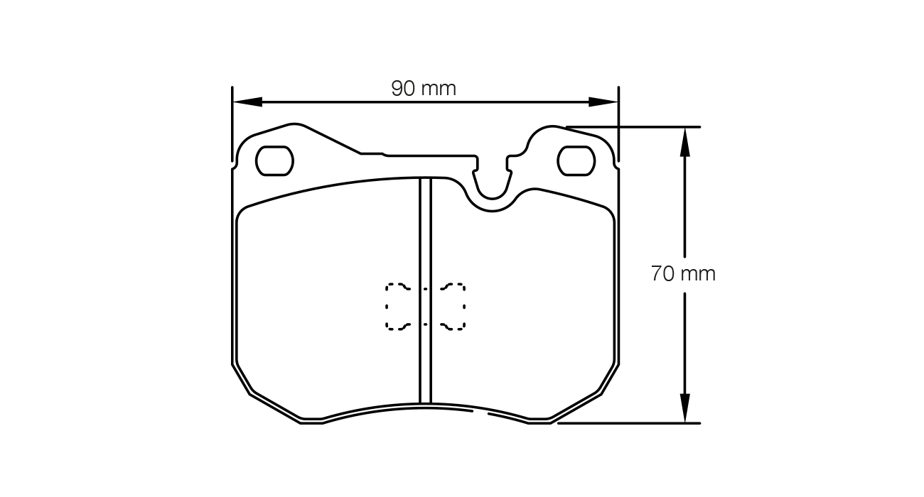 PAGID RACING BRAKE PADS U4702 PORSCHE 924,928,944 & BMW 2002Ti/Tii FRONT