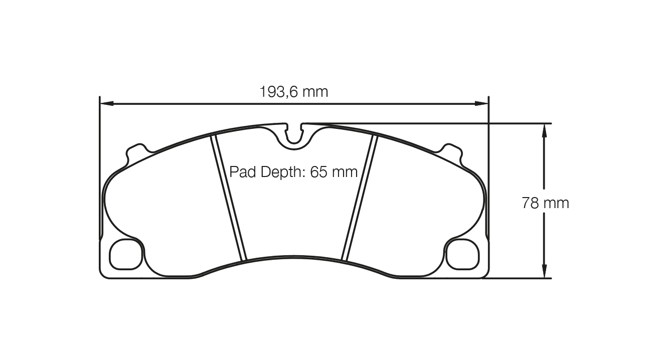 PAGID CERAMIC BRAKE PADS U4908 PORSCHE 718 VARIOUS, 991 CARRERA VARIOUS FRONT