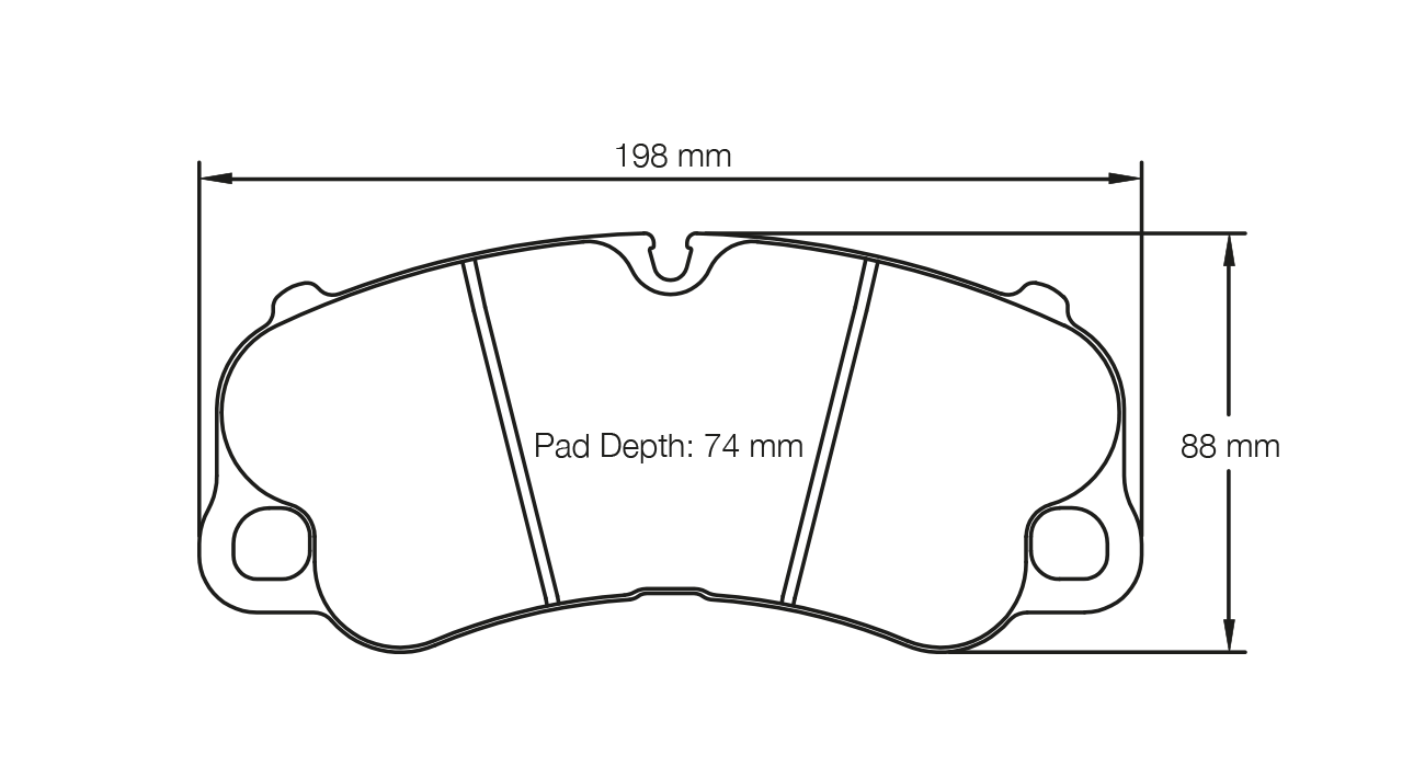 PAGID CERAMIC BRAKE PADS U4927 PORSCHE 718, 918, 991 VARIOUS, 992 VARIOUS FRONT