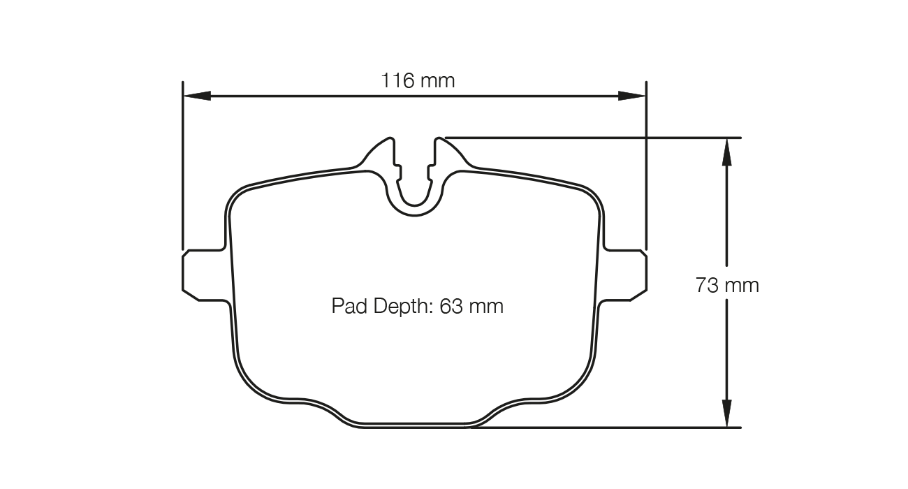 PAGID RACING BRAKE PADS U4932 BMW M3/4/6 REAR