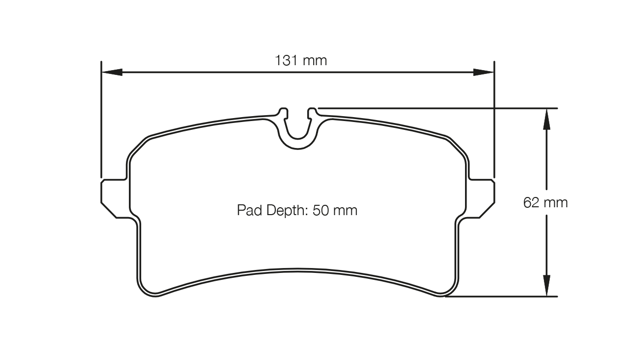 PAGID CERAMIC BRAKE PADS U4938 AUDI RS6 C7, S6, S7, REAR