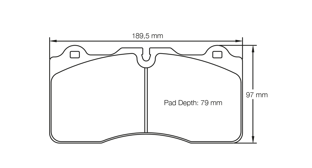 PAGID CERAMIC BRAKE PADS U4945 NISSAN R35 GTR FRONT