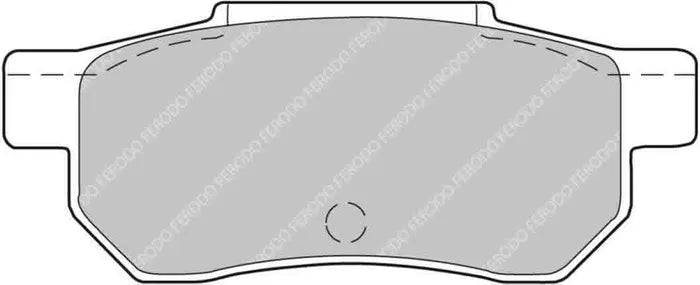 Ferodo Brake Pads FCP472 - Honda Civic Rear