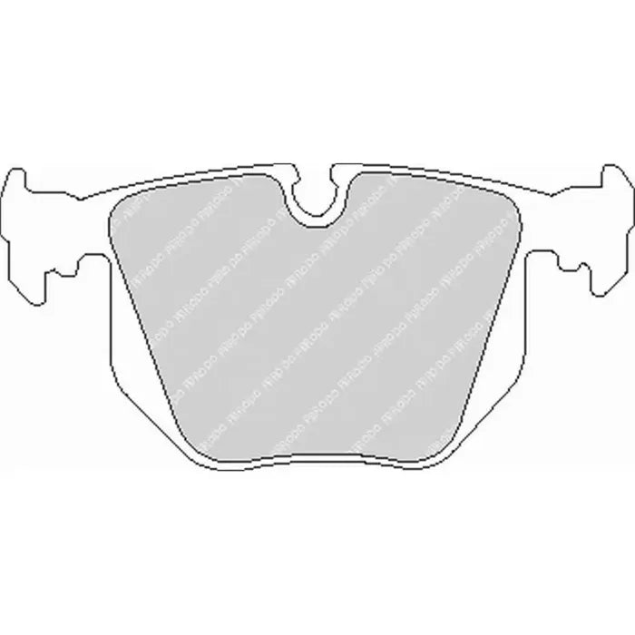 Ferodo Ds2500 Brake Pads FCP1483 BMW, Land Rover Rear.