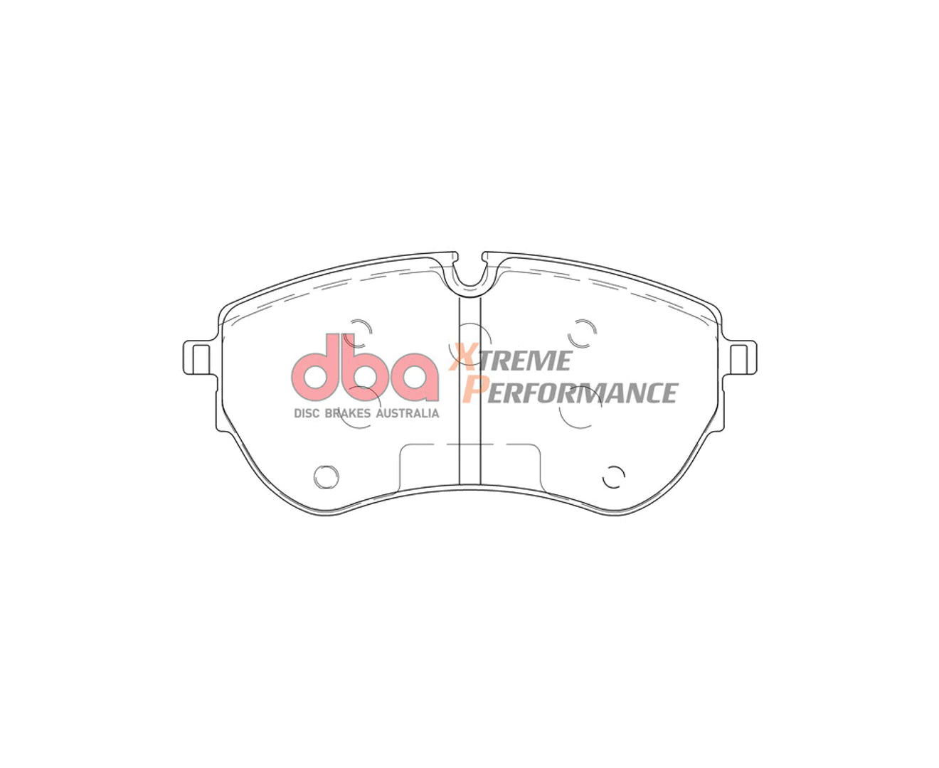 DBA EXTREME PERFORMANCE PADS DB15001 VOLKSWAGEN AMAROK FRONT