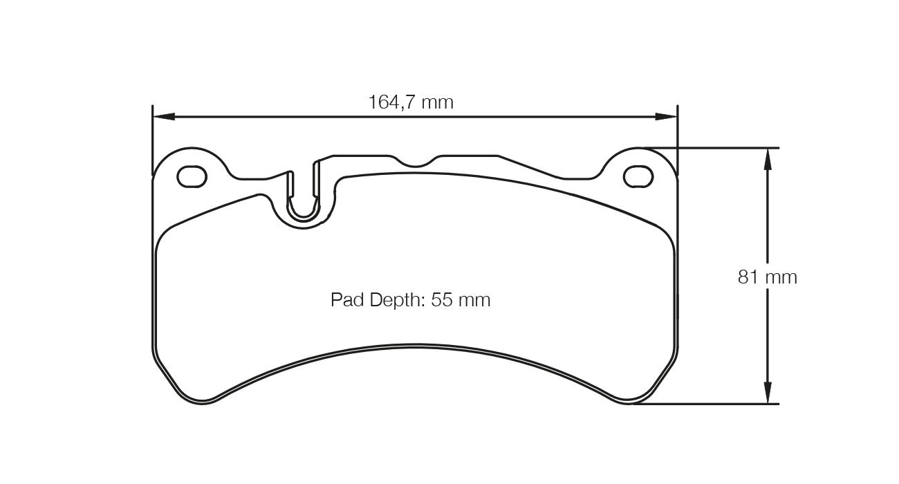 PAGID RACING BRAKE PADS U8005 LEXUS IS-F, MASERATI, ALFA, MERCEDES, SUBARU FRONT