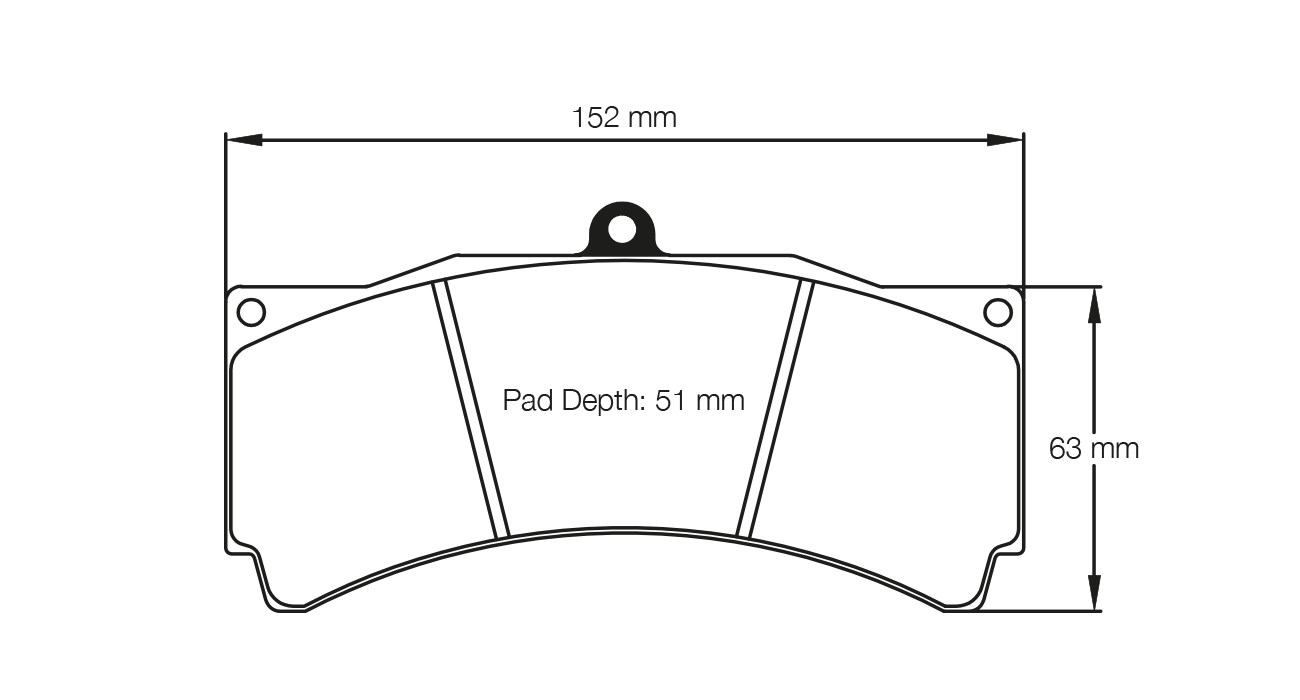 PAGID RACING BRAKE PADS U8018  ALCON,AP CALIPERS