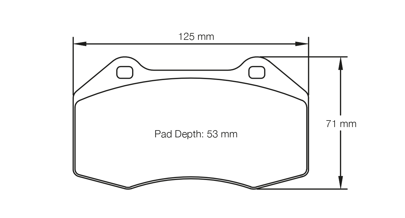 Pagid racing brake pads U8023 Alfa, Alpine, Fiat, Mazda MX-5, Renault front