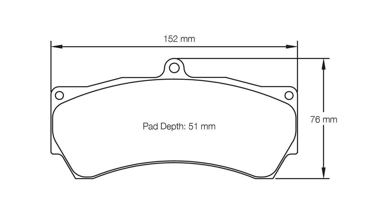 PAGID RACING BRAKE PADS U8028 TO FIT VARIOUS ALCON CALIPERS