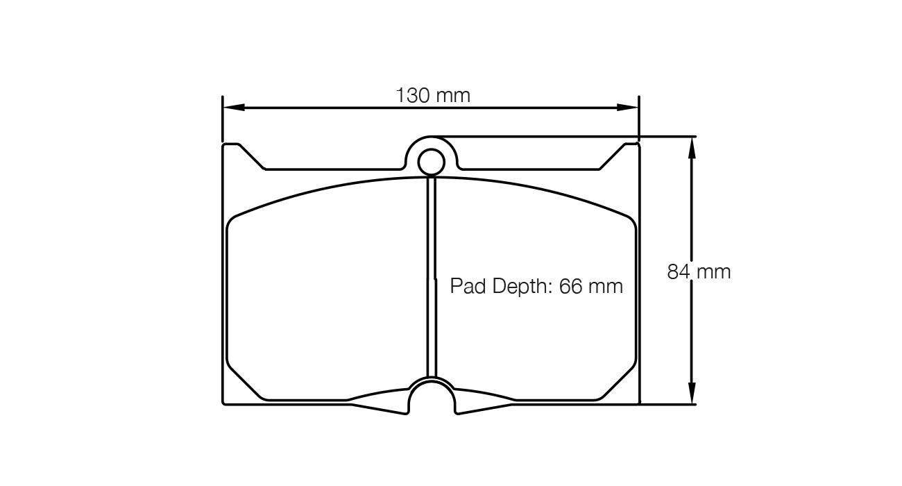 PAGID RACING BRAKE PADS U8059 TO FIT PORSCHE 935 MOBY DICK