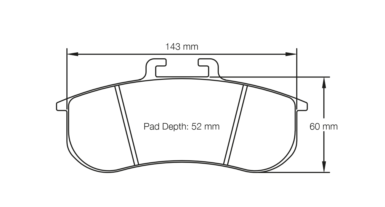 PAGID RACING RSL1 BRAKE PADS U8197 BMW M235I PFC CALIPER FRONT