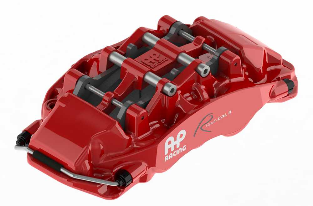 AP Racing 6 Piston CP9562 Radi-Cal 2 Brake Calipers in Red