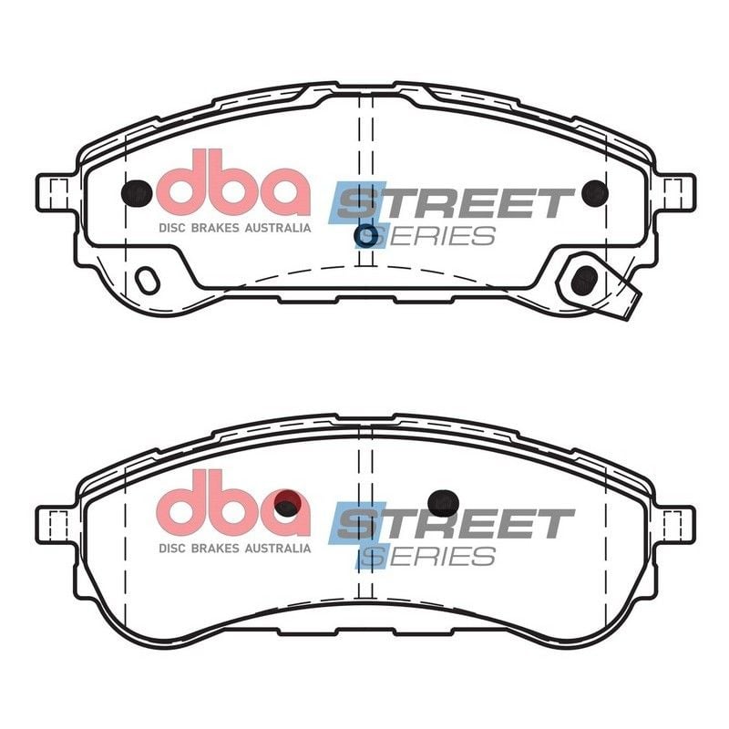 DBA STREET PERFORMANCE PADS DB15016 FORD RANGER RAPTOR REAR