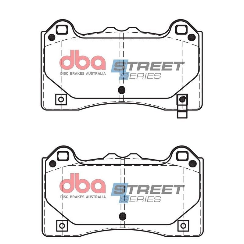 DBA STREET PERFORMANCE PADS DB15025 FORD FOCUS FRONT