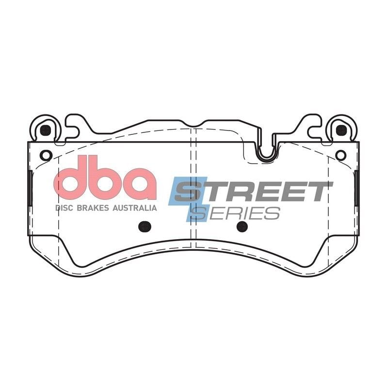 DBA EXTREME PERFORMANCE PADS DB15033 AUDI RS6,RS7 FRONT