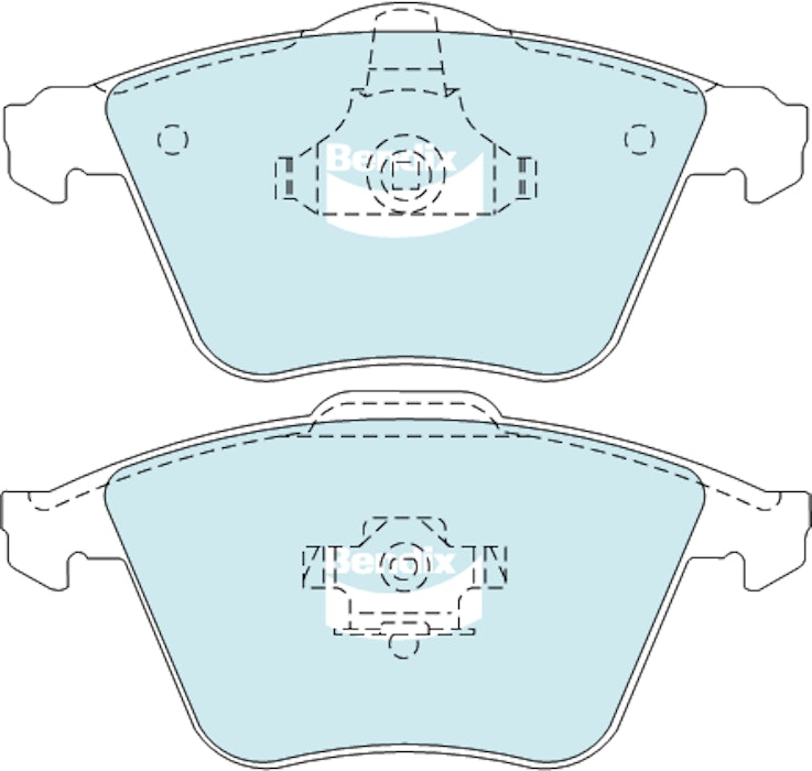 DBA EXTREME PERFORMANCE PADS DB2176 FORD FOCUS FRONT