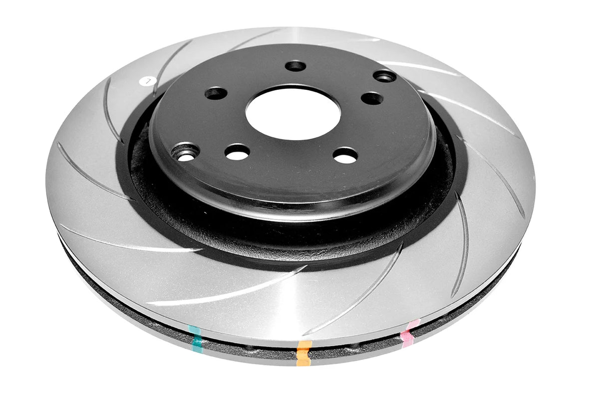 DBA 4000 Series T3 Curved Slotted Brake Rotor - Holden Collection
