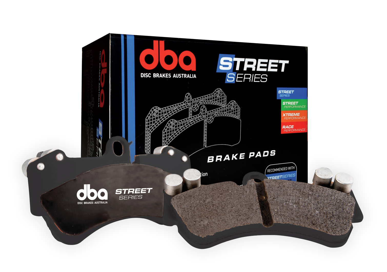 DBA STREET PERFORMANCE PADS DB1366 FORD RANGER FRONT