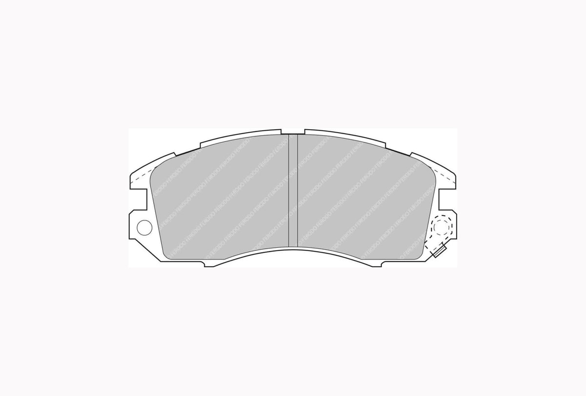 Ferodo Brake Pads FCP789 - Subaru Impreza 1.8 & 2.0 16V Front