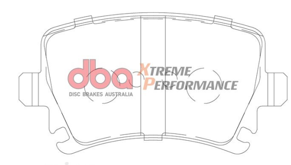 DBA Extreme Performance brake pads DB1865 Audi, BMW, Skoda & Volkswagen rear