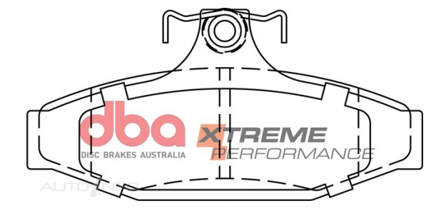 DBA Extreme Performance brake pads DB1376 Ford Fairlane, Fairmont & Falcon rear