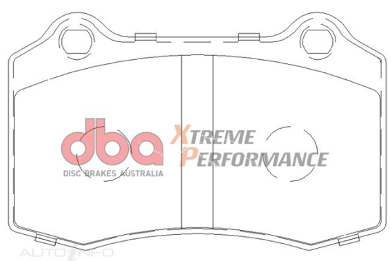 DBA Extreme Performance brake pads DB1936 Dodge, Ford, FPV, Jaguar & Volvo rear (4 pot Brembo caliper)