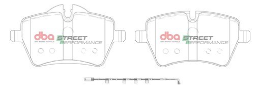 DBA Street Performance brake pads DB2052 Mini Cooper & Countryman front