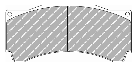 Ferodo Brake Pads FRP3144 - CP9660/CP9661 Calipers