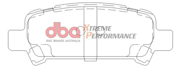 DBA Extreme Performance brake pads DB1379 Subaru Forester, Impreza, Legacy & Outback rear