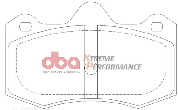 DBA Extreme Performance brake pads DB1938 HSV Avalanche, Clubsport, Colorado, Coupe, Grange, GTS, Maloo, Senator, SV6000 & W427 rear