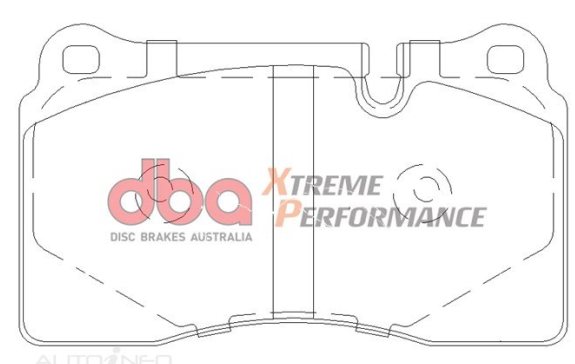 DBA Extreme Performance brake pads DB2073 Chevrolet Corvette & Range Rover Sport front